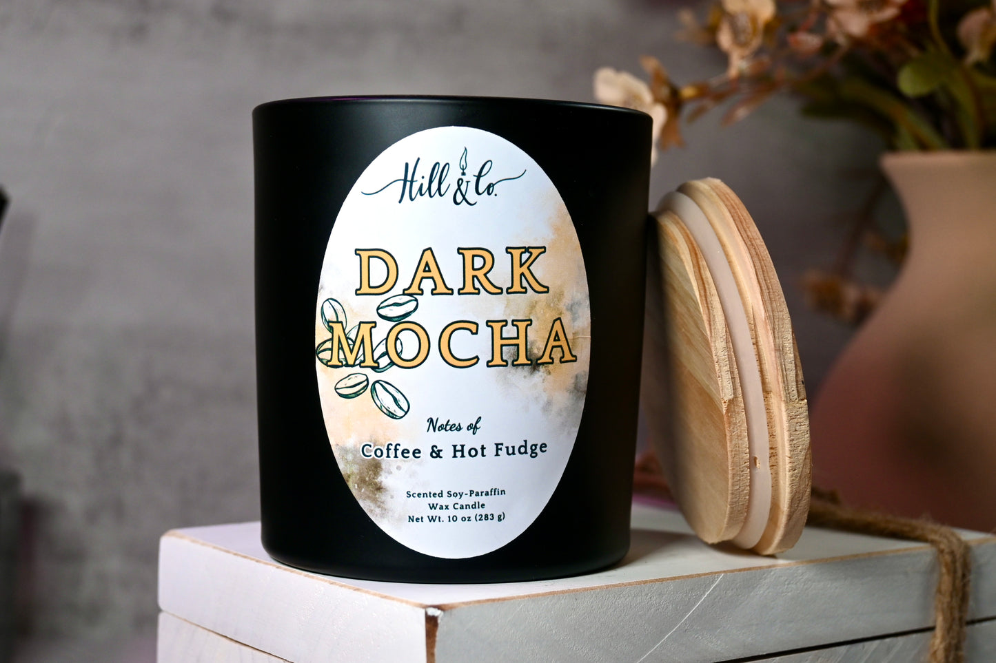 Dark Mocha | 10 oz. Hand-Poured 2-Wick Candle
