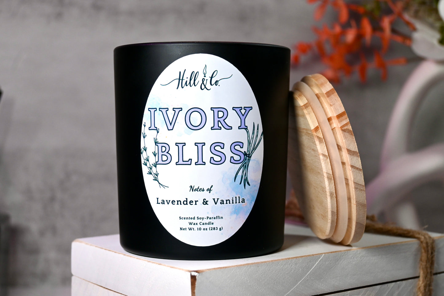 Ivory Bliss | 10 oz. Hand-Poured 2-Wick Candle